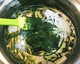 濃い！抹茶ミルクプリン(ゼラチン使用)作り方2写真