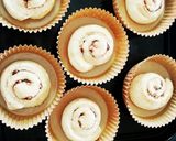 シナモンロールｷｬﾗﾒﾙﾁｮｺチップ入り作り方5写真
