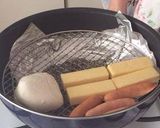フライパンで簡単！紅茶の燻製【天狗缶詰】作り方3写真
