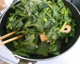 簡単 竹輪 ほうれん草の オイスター炒め作り方4写真