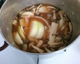 簡単♪ しめじ 野菜 卵の ケチャスープ作り方5写真