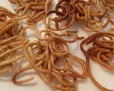 簡単※おつまみやおやつに残り蕎麦揚げ♪作り方2写真