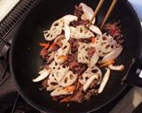 牛肉とレタスのコチュジャン炒め作り方4写真