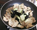 豚バラとかぶの葉の中華風炒め作り方5写真