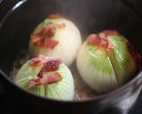 新玉ねぎのベーコン蒸し煮作り方3写真