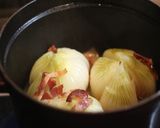 新玉ねぎのベーコン蒸し煮作り方4写真