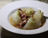新玉ねぎのベーコン蒸し煮作り方5写真
