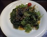 牡蠣甘煮流用・2日目簡単炒めのレタス乗せ作り方14写真