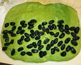 HBにおまかせ！簡単甘納豆入り抹茶パン♪作り方4写真