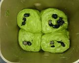 HBにおまかせ！簡単甘納豆入り抹茶パン♪作り方6写真