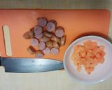 火を使わない‼レンジで簡単＊オムライス＊作り方1写真