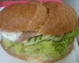 生ハムクリームチーズクロワッサンサンド。作り方3写真