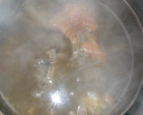 KFCの残りの骨でだしをとった鶏鍋作り方1写真