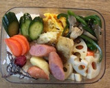 お弁当に♪蓮根と人参のなます炒め♪作り方5写真