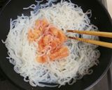 決め手は大葉！白滝の真砂和え☆(たらこ)作り方6写真