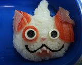 妖怪ウォッチキャラ弁☆ブチニャン作り方5写真