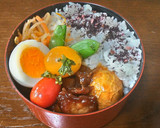 揚げ新じゃがと豚肉の甘酢餡かけ　弁当にも作り方7写真