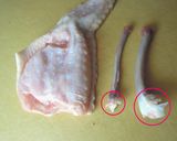 鶏手羽の骨を簡単に抜く方法作り方6写真