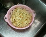 節約絶品シャキ食感もやしカニかま卵餡掛け作り方1写真