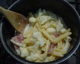 料理教室で人気のクリームパスタ作り方3写真