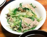 えのきと相性抜群!!水菜のおひたし☆作り方3写真