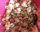 ☆鮭チーズ大葉はんぺんコーン揚げ★作り方2写真