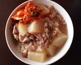 残り物の煮物で丼！作り方3写真