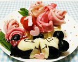 記念日に！ミッキー☆バラ☆ポテトサラダ作り方8写真