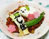 春だ！豆しば チリビーンズ❁桜❁キャラ作り方9写真