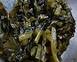 信州野沢菜の油炒め入り納豆作り方2写真