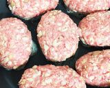 キャベツしめじ入り！絶品ハンバーグ作り方5写真