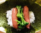 ベイマックス？！簡単酢飯おにぎらずお弁当作り方2写真
