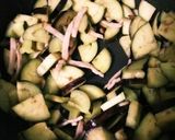 簡単お摘みにも＊茄子とベーコンバター醤油作り方4写真