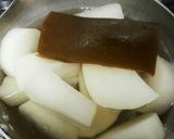 大根と鶏ひき肉の生姜あん♡作り方1写真