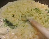 チキンミートとバジルのクリームパスタ作り方13写真