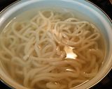 寒かったので！ひき肉のあんかけうどん作り方8写真