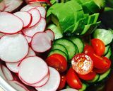 妊婦さんに♪簡単！色々野菜の酢の物作り方3写真