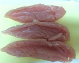 ササミのフライ♪作り方1写真