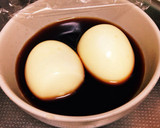 煮たまご、と見せかけて漬け卵たまご作り方2写真