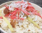 簡単ポン♪梅干し炊込みご飯♡代謝アップ♡作り方2写真