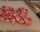 キャベツと豚肉　回鍋肉作り方2写真