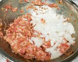 お肉タッブリ！ジューシーメンチカツ作り方7写真