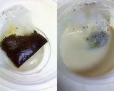 一口チョコ＊ミルクティー餅入り風＊作り方1写真