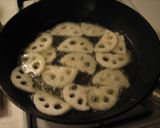 ゴマドレ♪れんこん甘辛サラダ作り方3写真