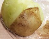 レンジで簡単！つるんとジャガイモ皮むき作り方4写真