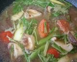 野菜たっぷりコンビーフランチスープ。作り方3写真