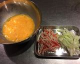 贅沢だし蜜&塩だしポン酢を使って☆天津飯作り方1写真