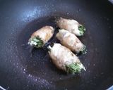 水菜の豚肉巻作り方4写真