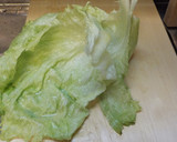牡蠣甘煮流用・３日目ロールレタス作り方5写真