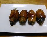 水菜の豚肉巻作り方6写真